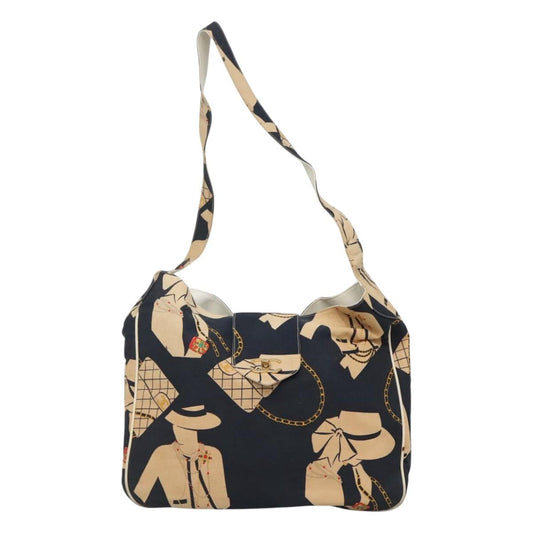 Chanel Cc, Multicolour, Canvas, tote