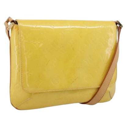 Louis Vuitton Thompson Street Monogram Vernis, Yellow, Patent Leather, Shoulder Bag