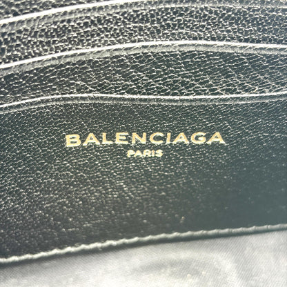 Balenciaga Classic Studs Chain Reporter Leather, Black, Leather, Crossbody Bag