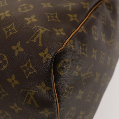 Louis Vuitton Keepall 45, Brown, Canvas, travel
