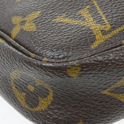 Louis Vuitton Pochette Accessoires Monogram Canvas, Brown, Canvas, Clutch