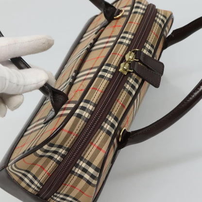 Burberry Nova Check, Beige, Canvas, handbag