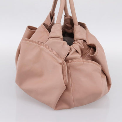 Loewe Anagram Logo Nappa Aire Hand Leather, Pink, Leather, Handbag