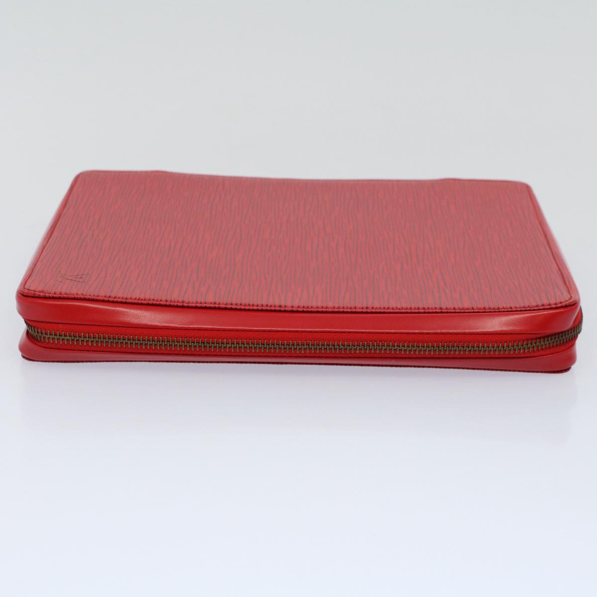 Louis Vuitton Agenda cover, Red, Leather, wallet