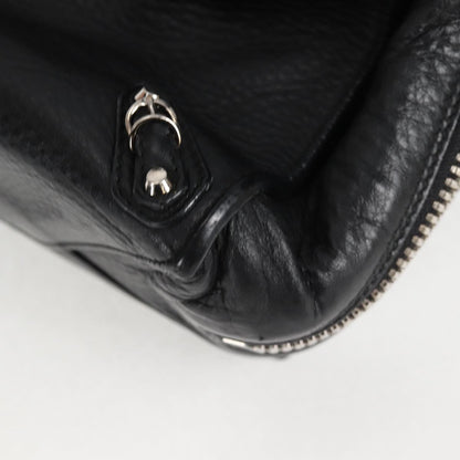 Balenciaga Papier, Black, Leather, handbag