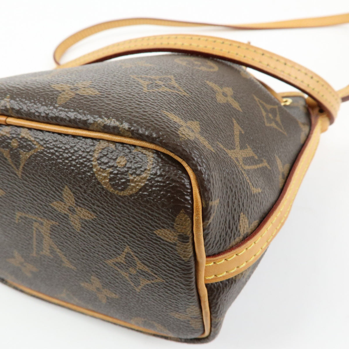 Louis Vuitton Noe Monogram Canvas, Brown, Canvas, Shoulder Bag