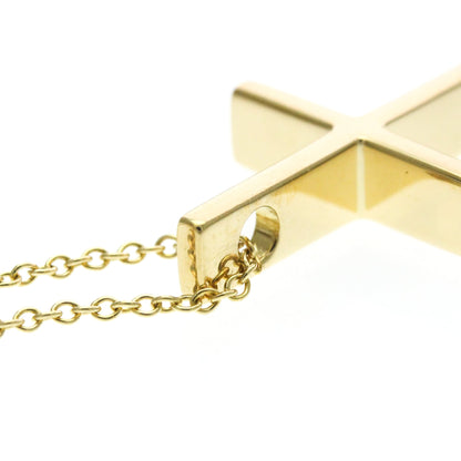 Tiffany & Co. Cross Pendant 18K Yellow Gold, Gold, Yellow Gold, Necklace
