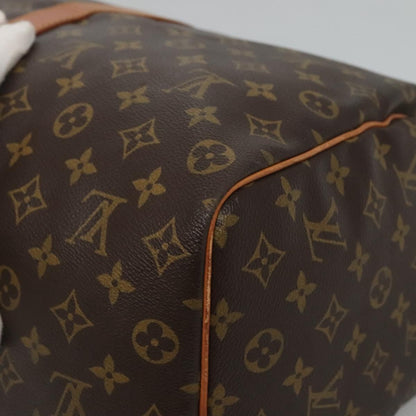 Louis Vuitton Keepall 50, Brown, Canvas, travel