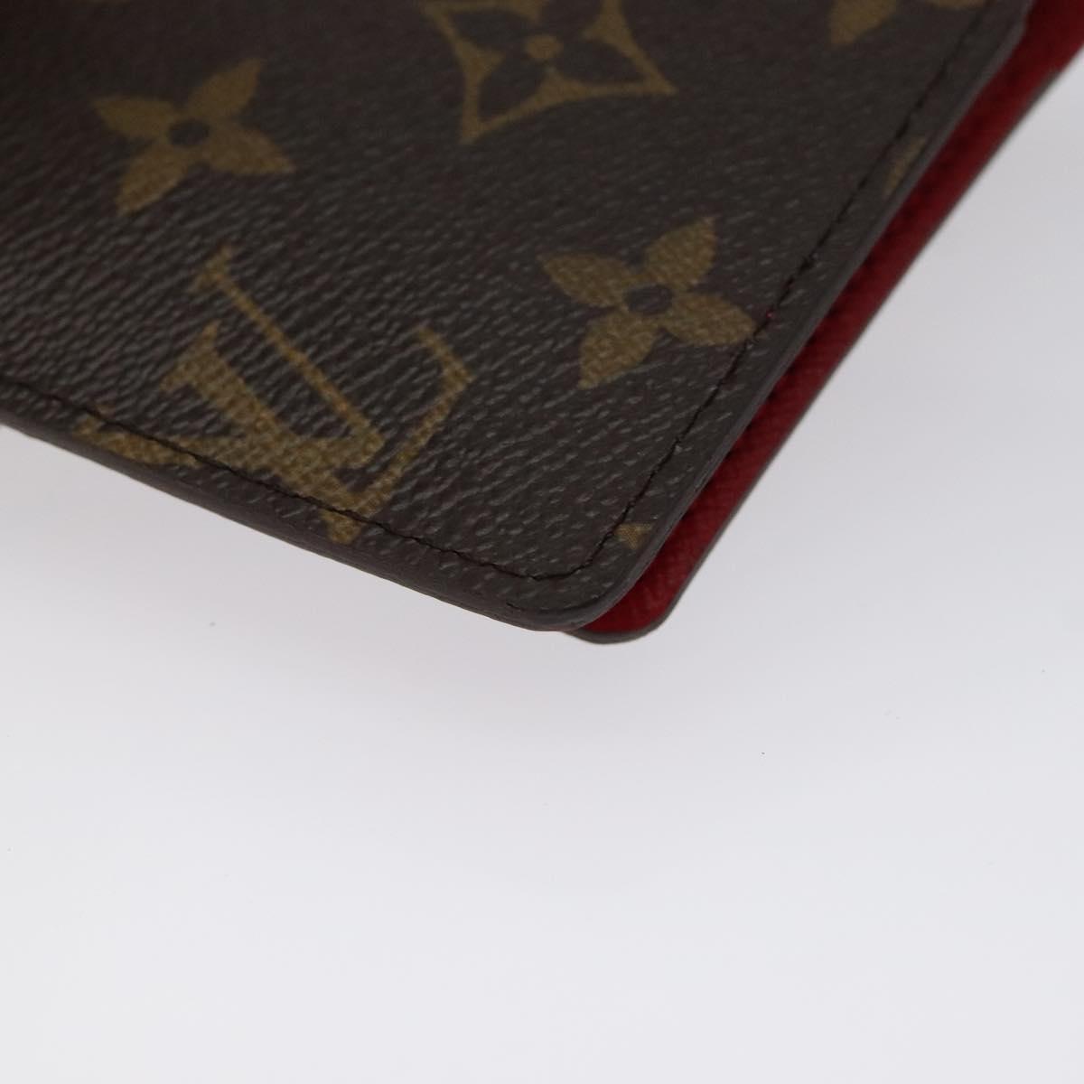 Louis Vuitton Agenda PM, Brown, Canvas, wallet