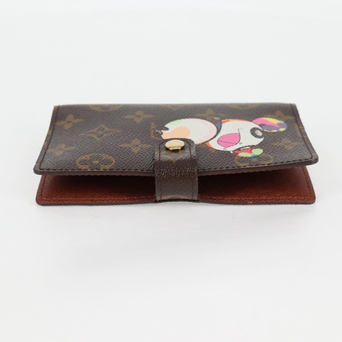 Louis Vuitton Agenda PM, Brown, Canvas, wallet
