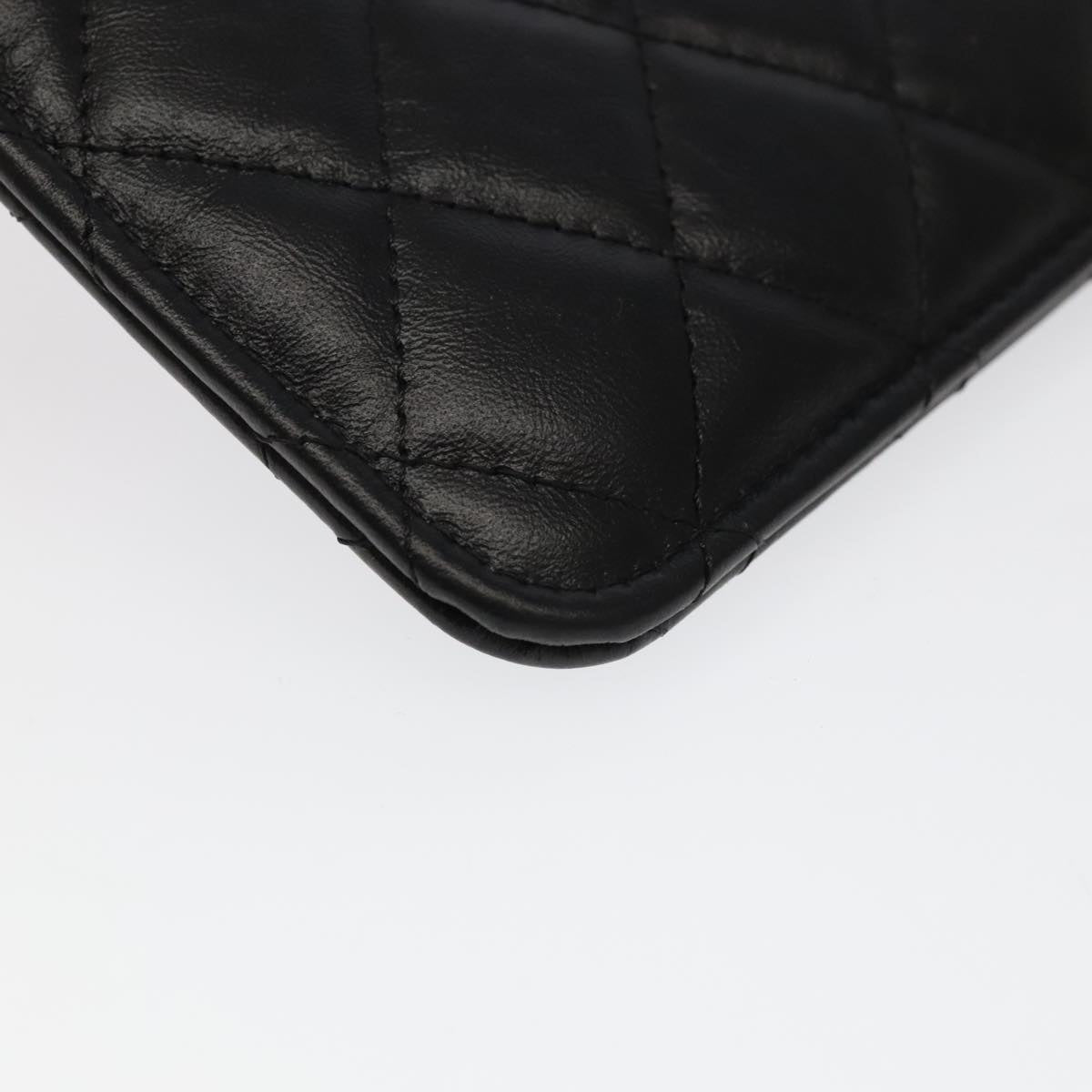 "Chanel 2,55", Black, Leather, wallet