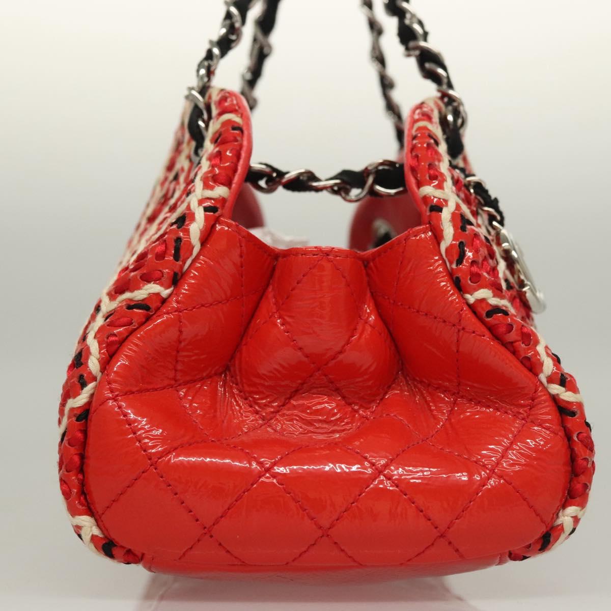 Chanel Mademoiselle, Red, Leather, shoulder