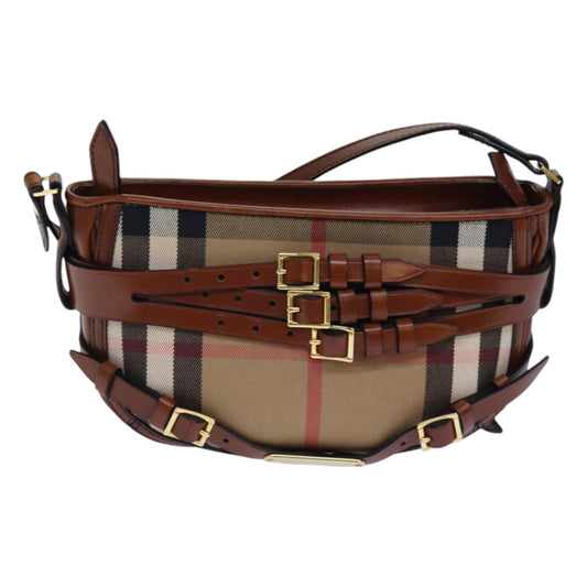 Burberry Nova Check, Beige, Canvas, shoulder