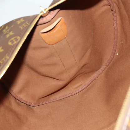Louis Vuitton Polochon, Brown, Leather, travel