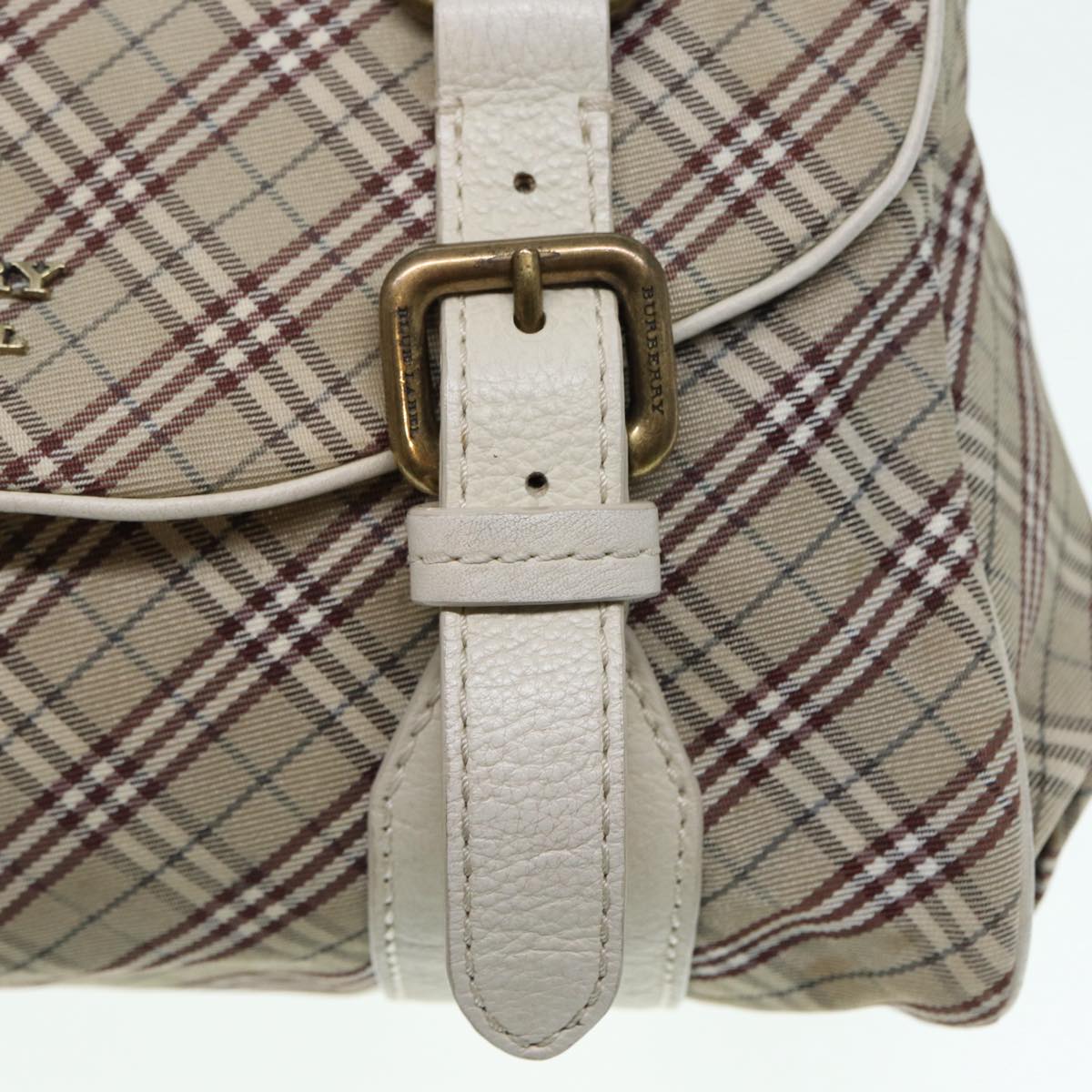 Burberry Nova Check, Beige, Canvas, shoulder