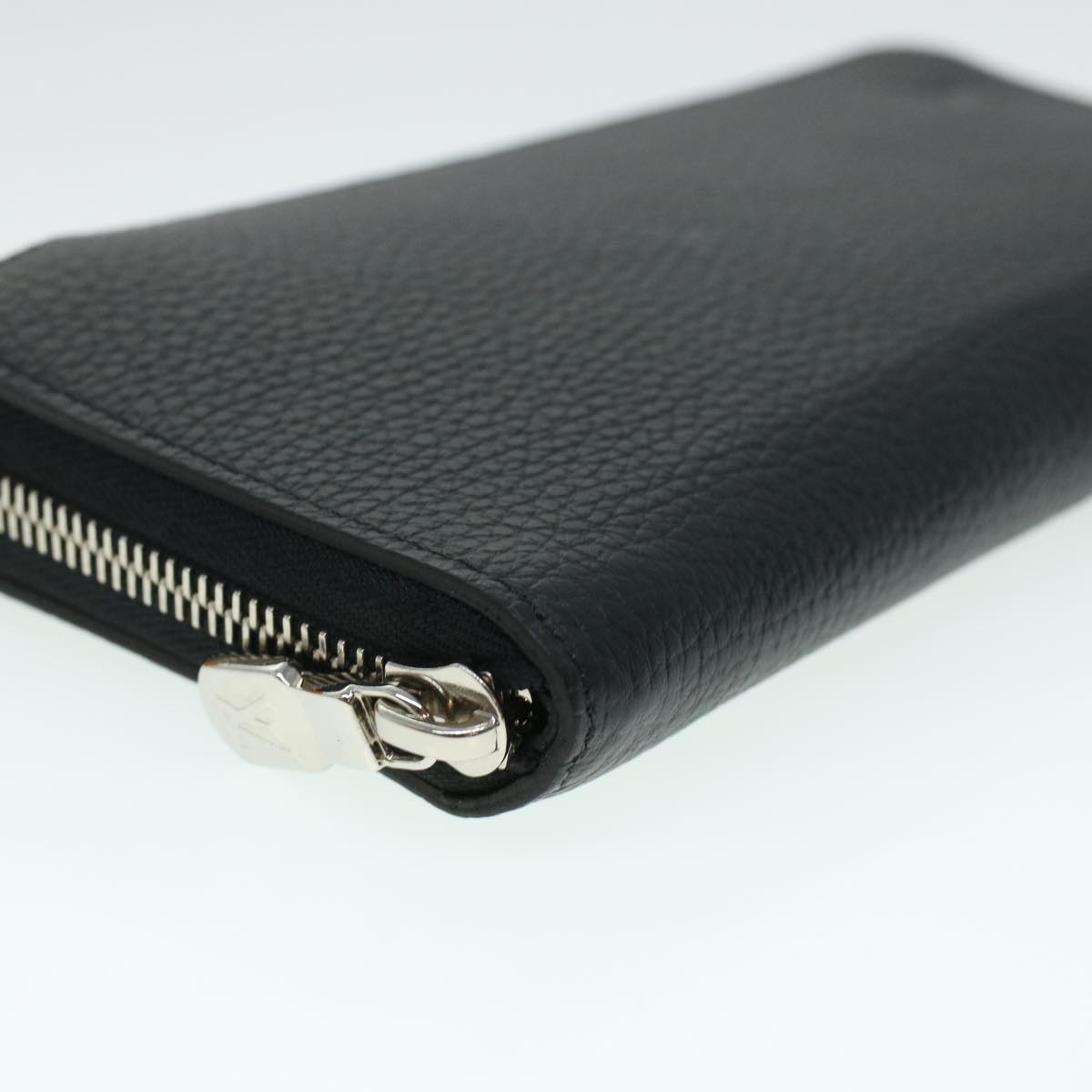 Louis Vuitton Zippy Wallet Vertical, Black, Leather, wallet