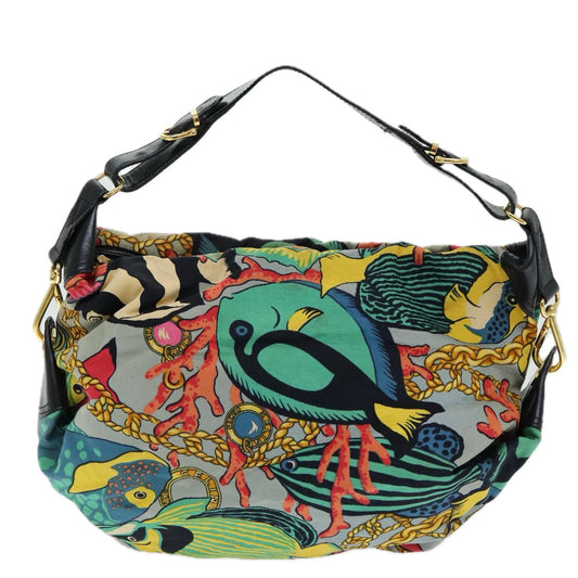 Céline Vintage, Multicolour, Canvas, shoulder