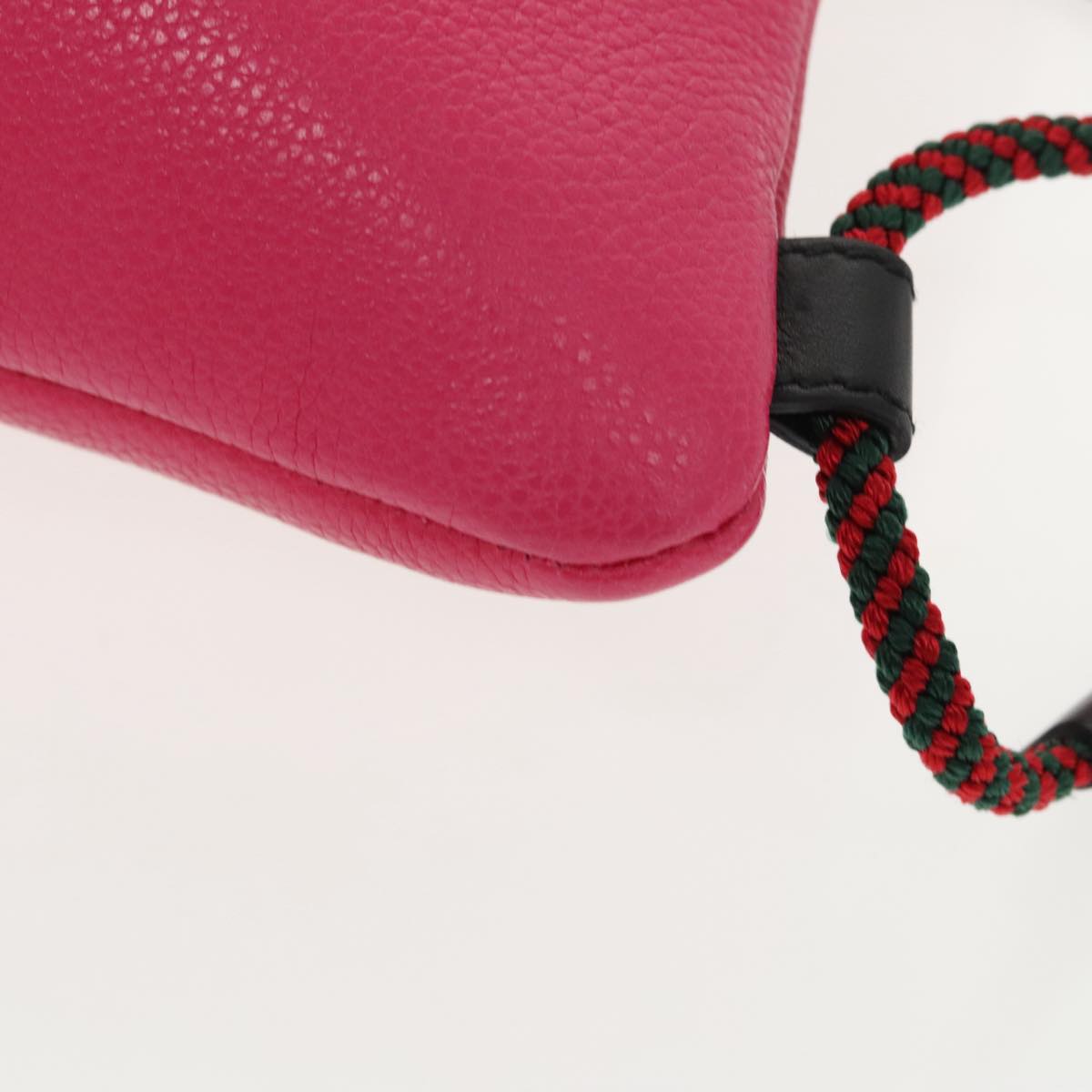 Gucci Drawstring, Pink, Leather, backpack