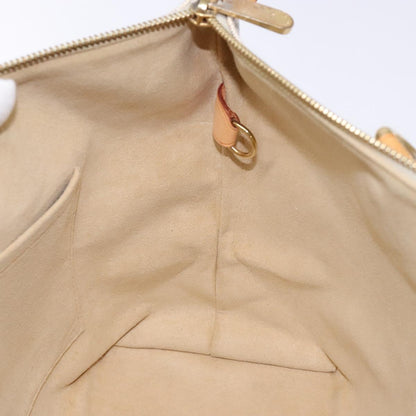 Louis Vuitton Saleya, White, Canvas, tote