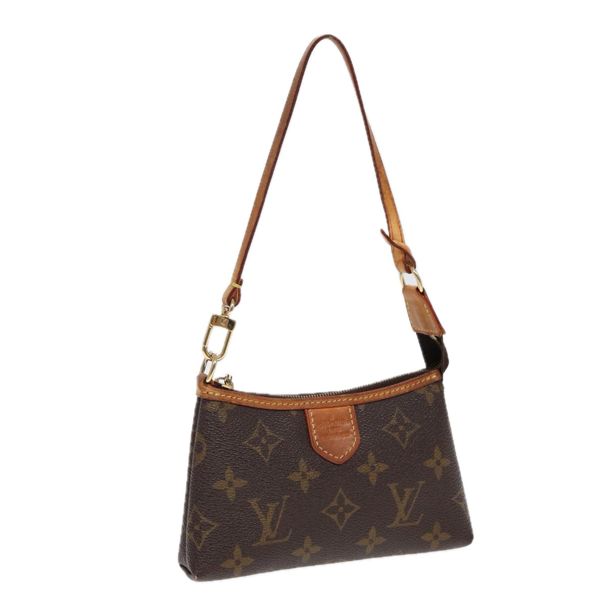 Louis Vuitton Delightful, Brown, Canvas, clutch