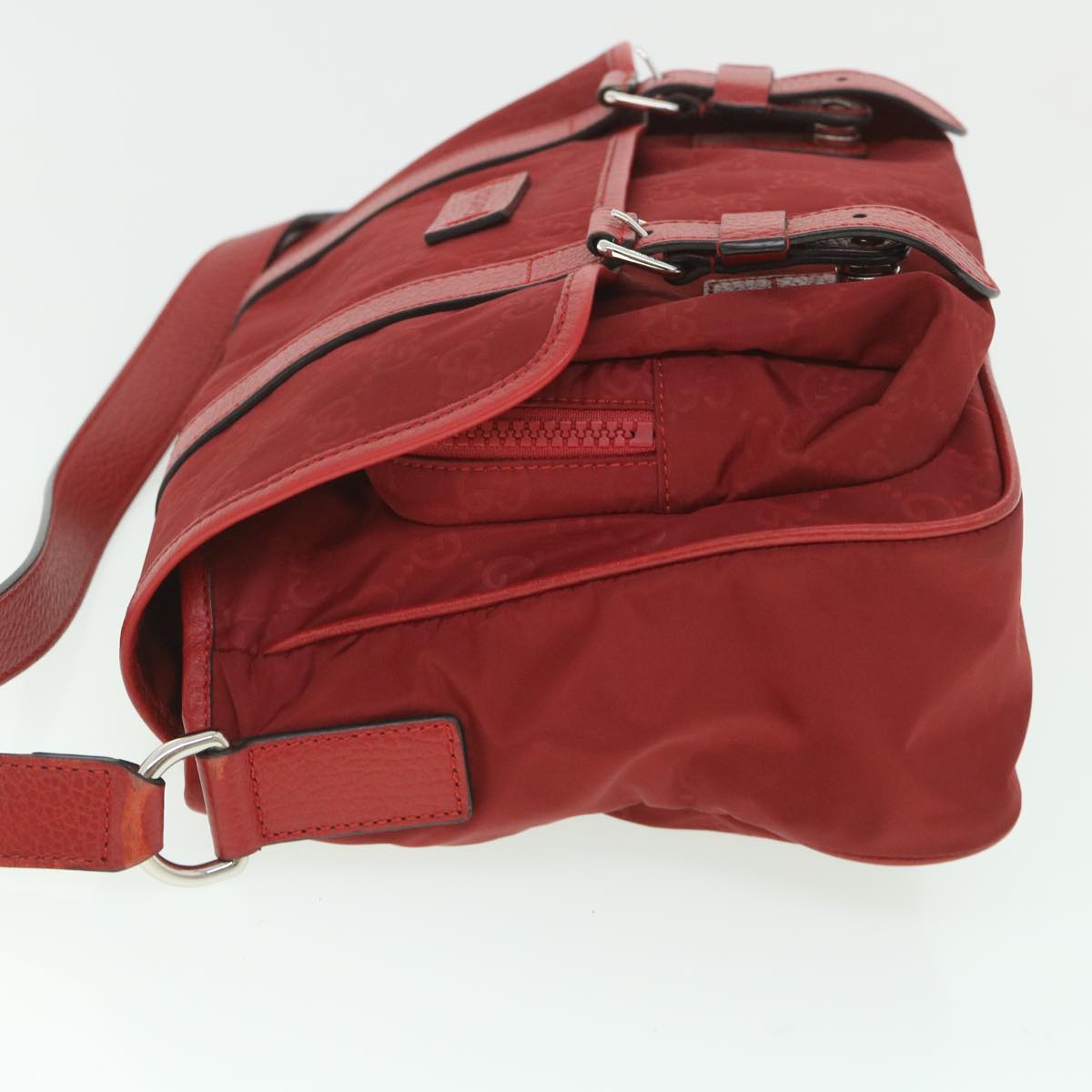 Gucci --, Red, Canvas, shoulder