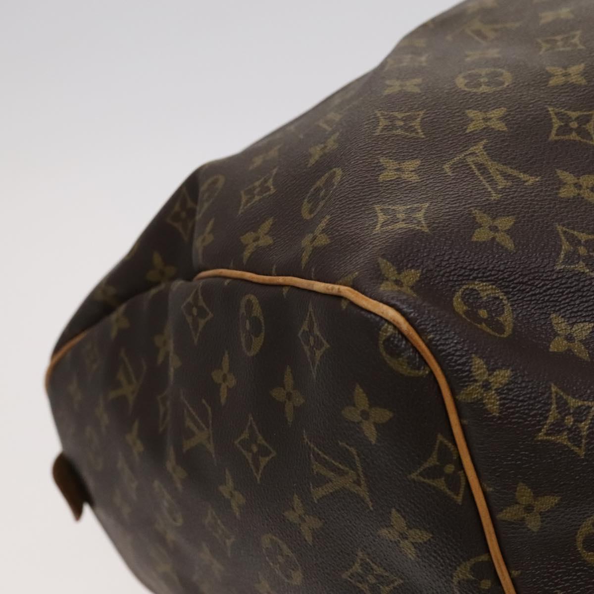 Louis Vuitton Keepall 60, Brown, Canvas, travel
