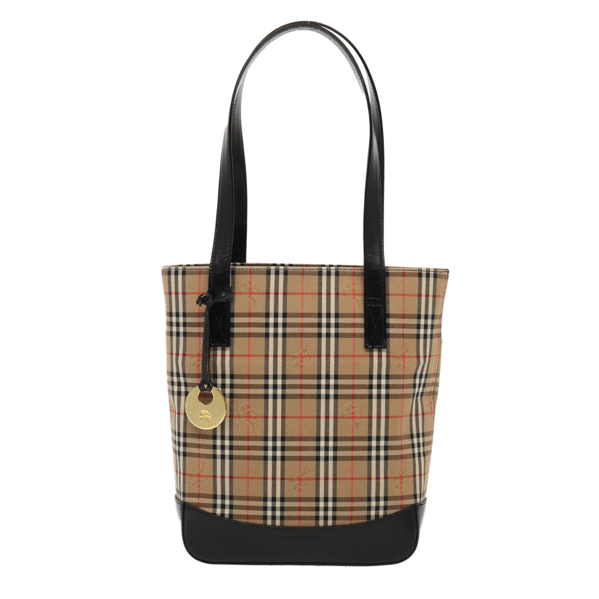 Burberry Nova Check, Beige, Canvas, tote