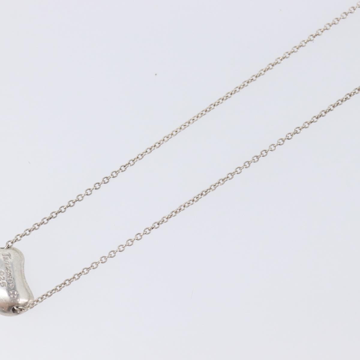 Tiffany & Co. Elsa Peretti Bean Pendant Sterling Silver, Silver, Sterling Silver, Necklace