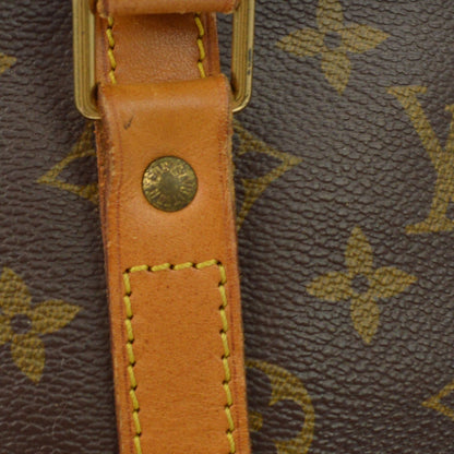 Louis Vuitton Shopping Sac Monogram Canvas, Brown, Canvas, Handbag