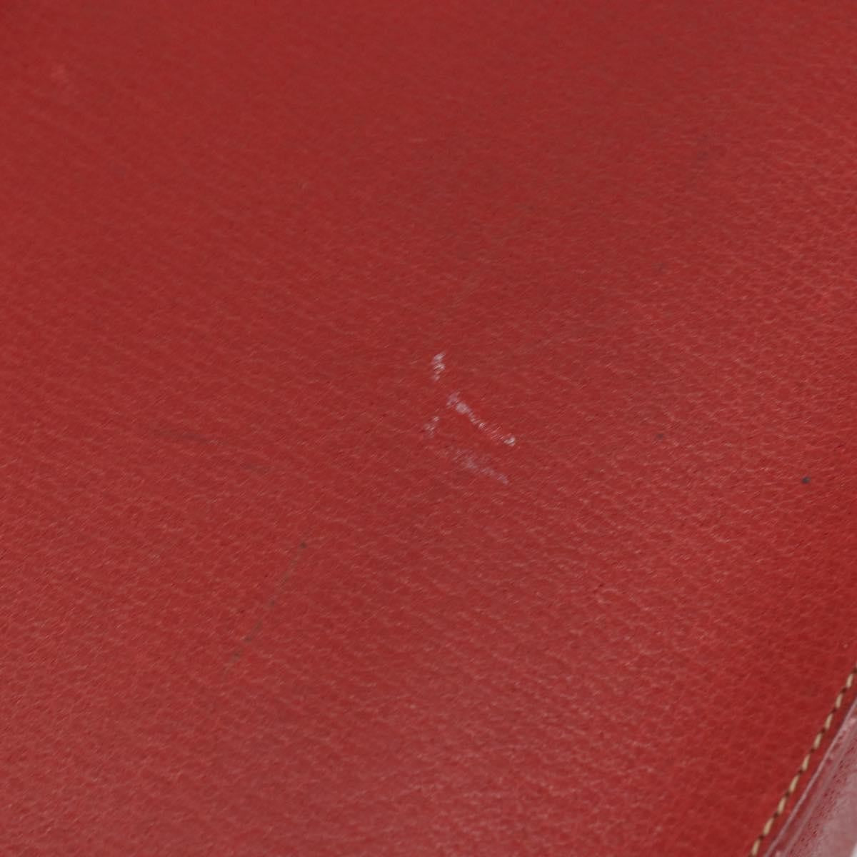 Gucci Vintage Leather, Red, Leather, Shoulder Bag