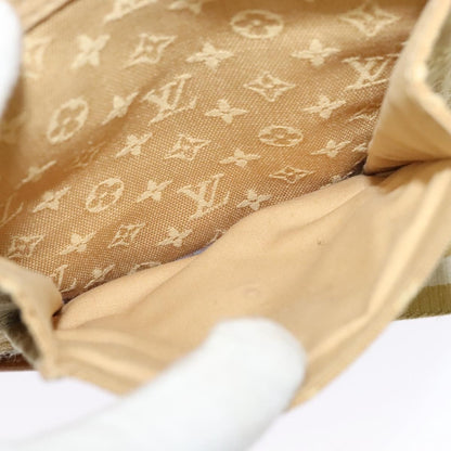 Louis Vuitton Mary Kate Messenger Mini Lin, Beige, Canvas, Handbag