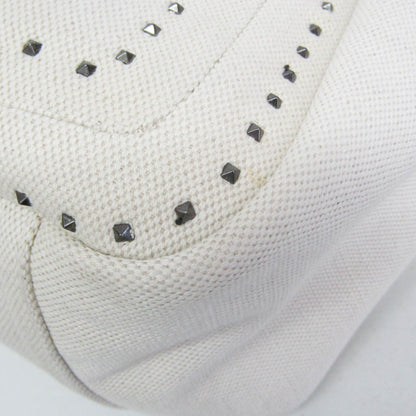 Valentino Garavani Atelier 01 Studded Canvas, Red, Canvas, Tote Bag