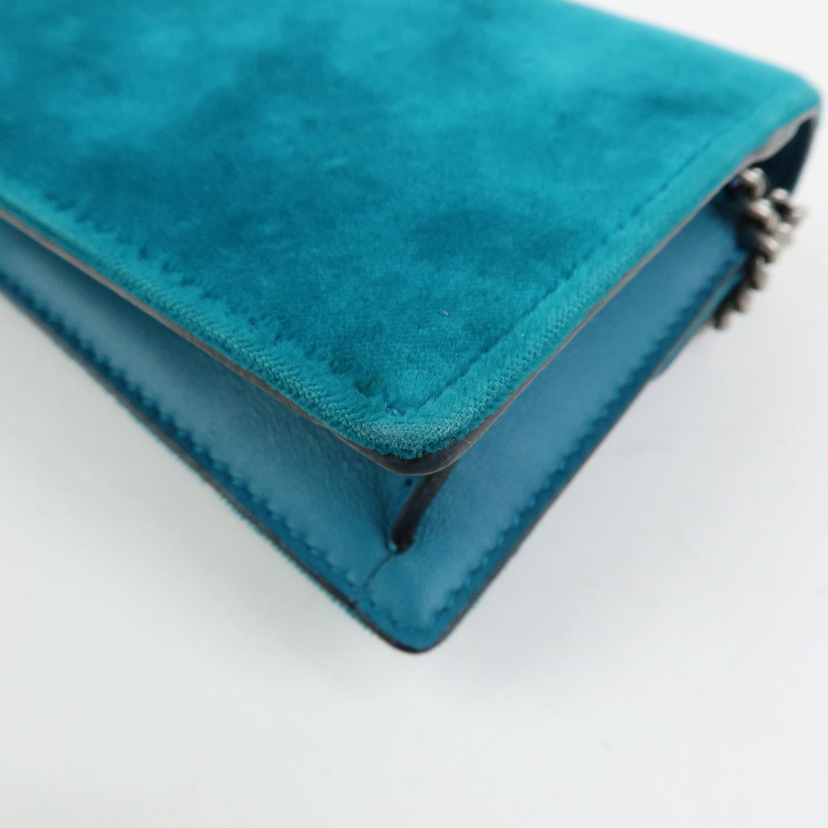 Gucci Dionysus Velvet, Green, Velvet, Handbag