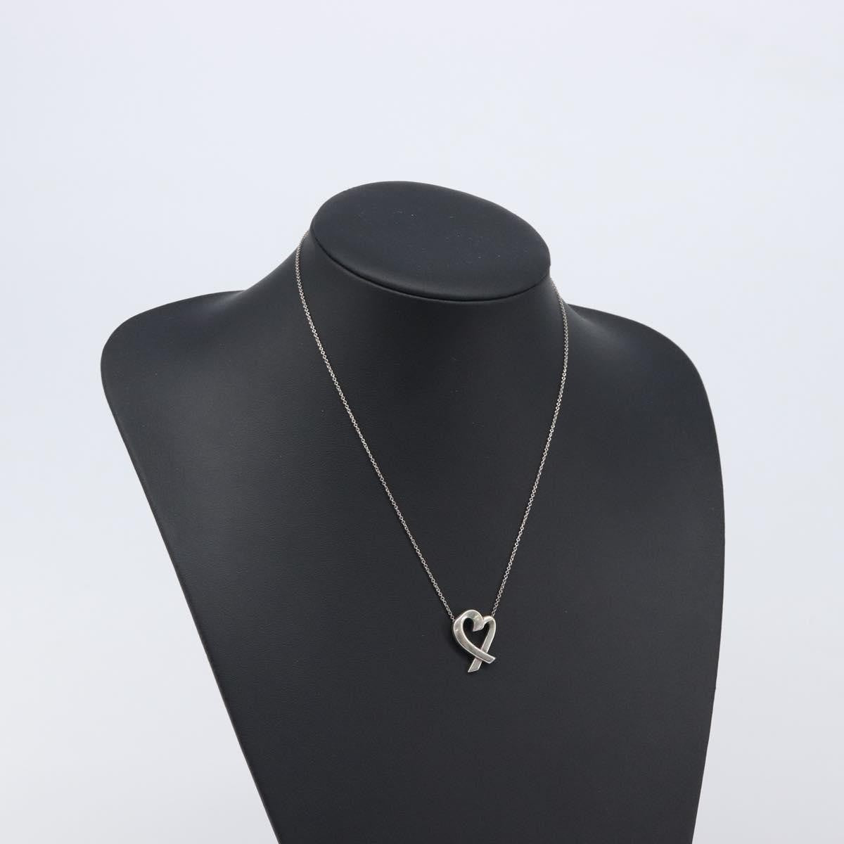 Tiffany & Co. Paloma Picasso Loving Heart Silver, Silver, Sterling Silver, Necklace