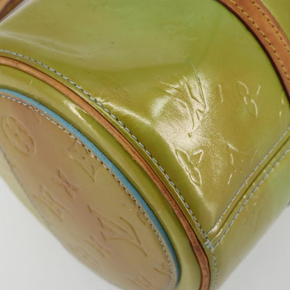 Louis Vuitton Bedford Monogram Vernis, Green, Patent Leather, Handbag