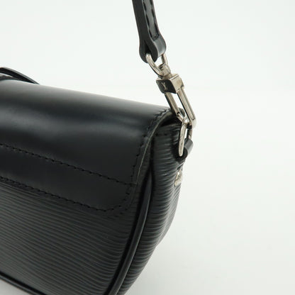 Louis Vuitton Montaigne Clutch Epi Leather, Black, Leather, Clutch