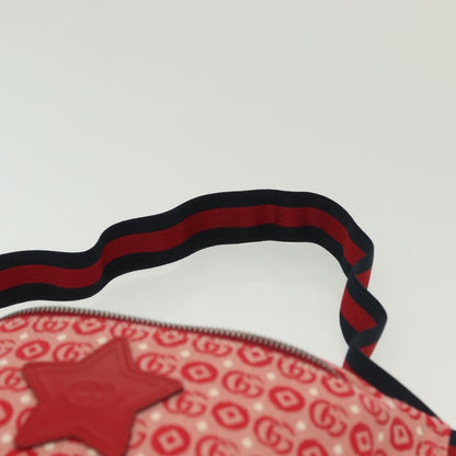 Gucci Children's Belt Printed GG Coated Canvas, Red, Canvas, Handbag