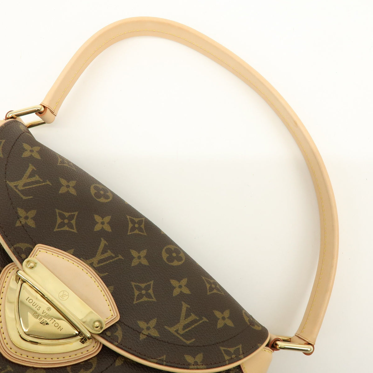 Louis Vuitton Beverly Monogram Canvas, Brown, Canvas, Handbag
