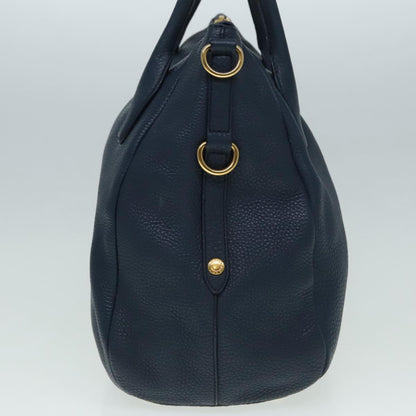 Prada, Blue, Leather, handbag