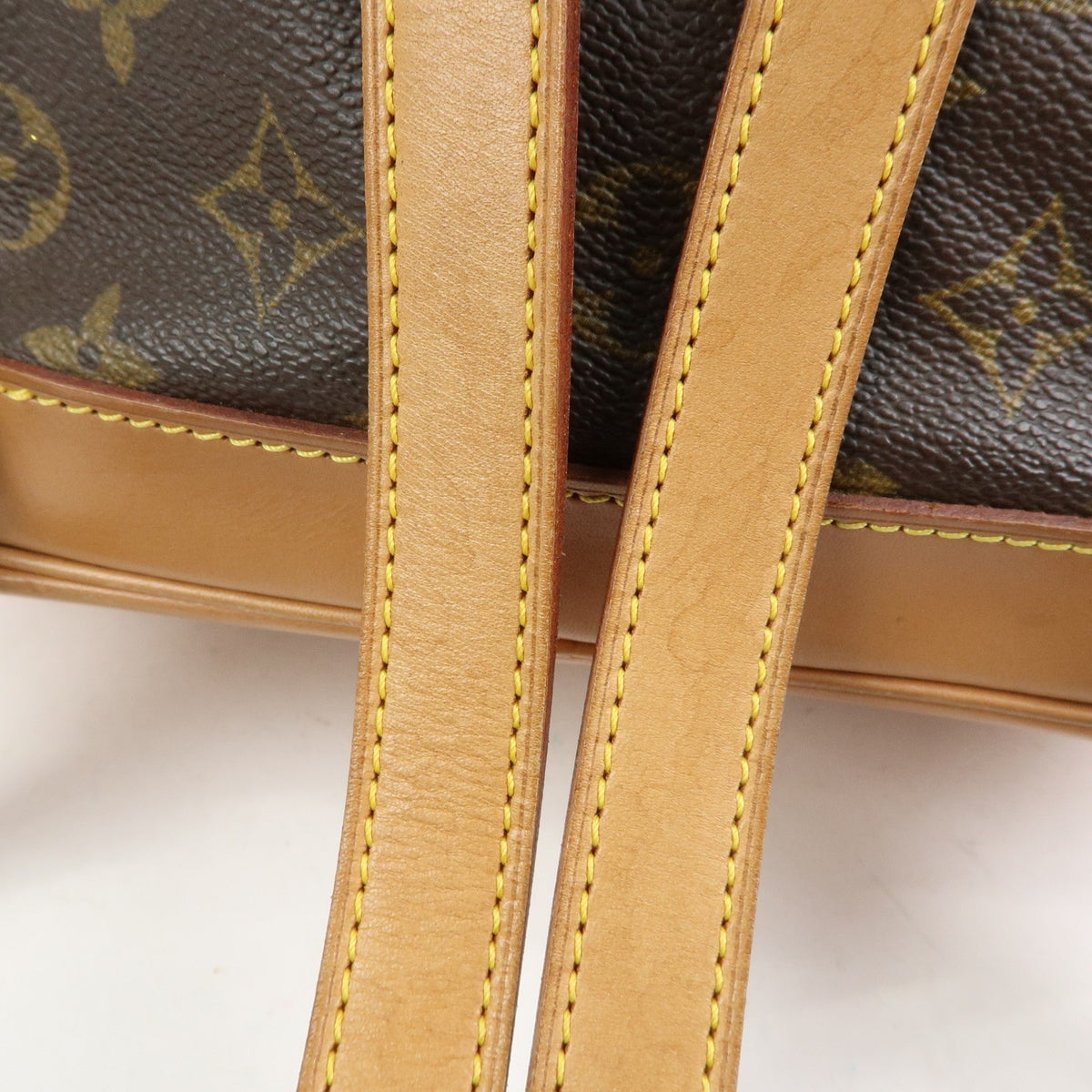 Louis Vuitton Vintage Montsouris Monogram Canvas, Brown, Canvas, Backpack