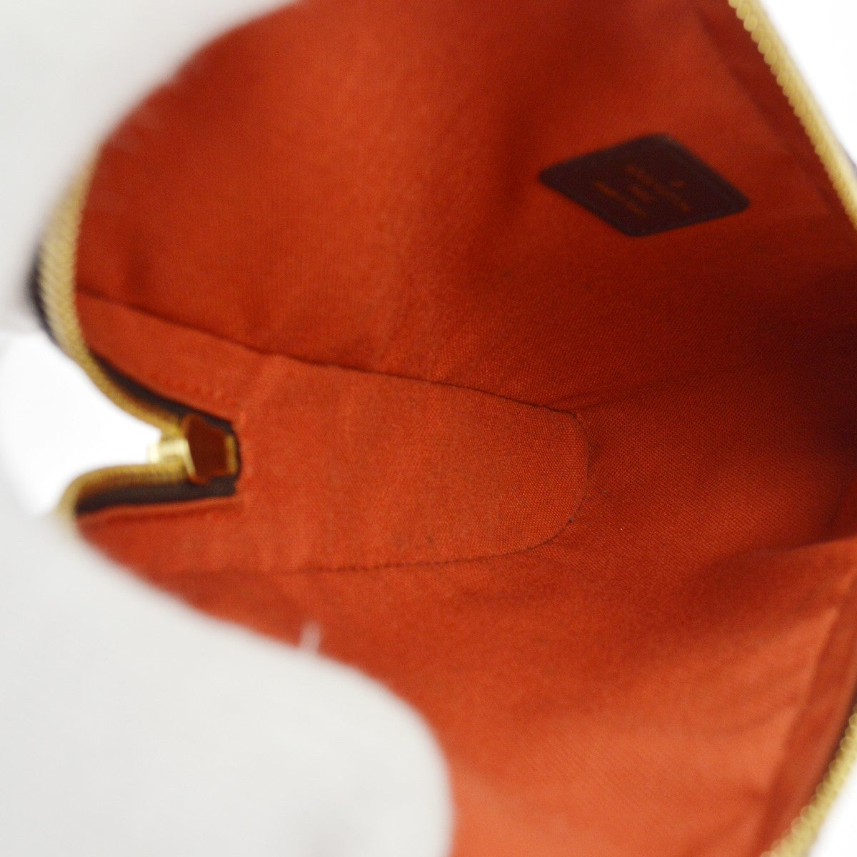 Louis Vuitton Geronimos Damier, Brown, Canvas, Clutch