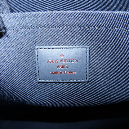 Louis Vuitton Pochette Apollo Limited Edition Upside Down Monogram Ink, Navy, Canvas, Clutch