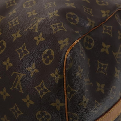 Louis Vuitton Keepall Bandoulière 60, Brown, Canvas, travel