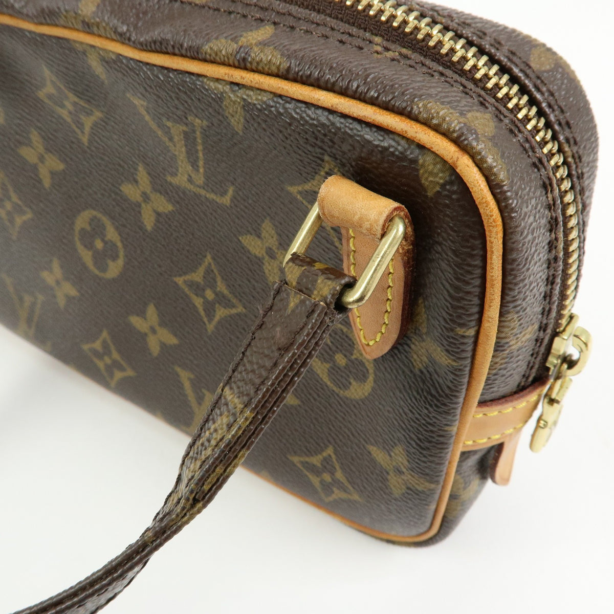 Louis Vuitton Pochette Marly Bandouliere Monogram Canvas, Brown, Canvas, Handbag