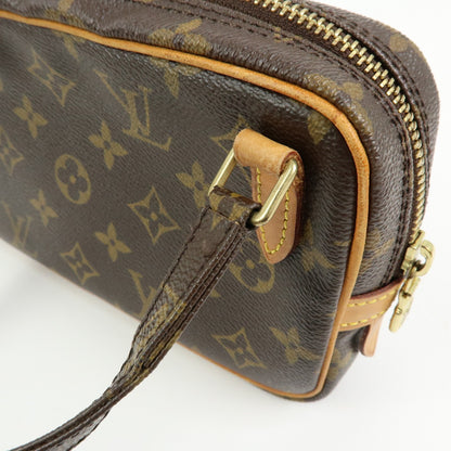 Louis Vuitton Pochette Marly Bandouliere Monogram Canvas, Brown, Canvas, Handbag