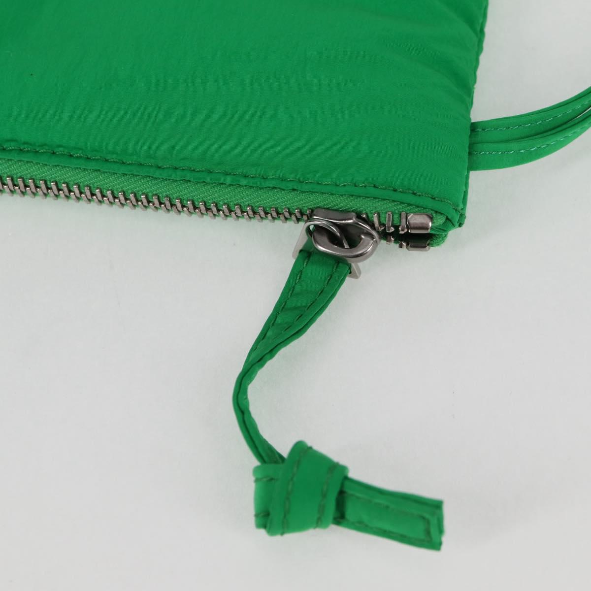 Bottega Veneta Cassette, Green, NYLON, shoulder