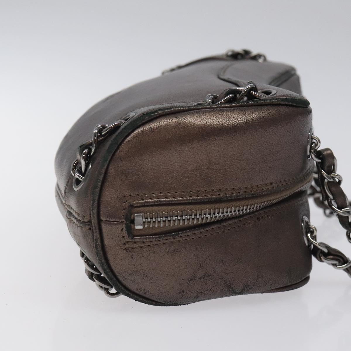 Chanel Tassel, Brown, Leather, shoulder