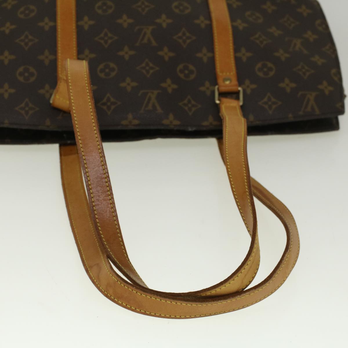 Louis Vuitton Babylone, Brown, Canvas, tote