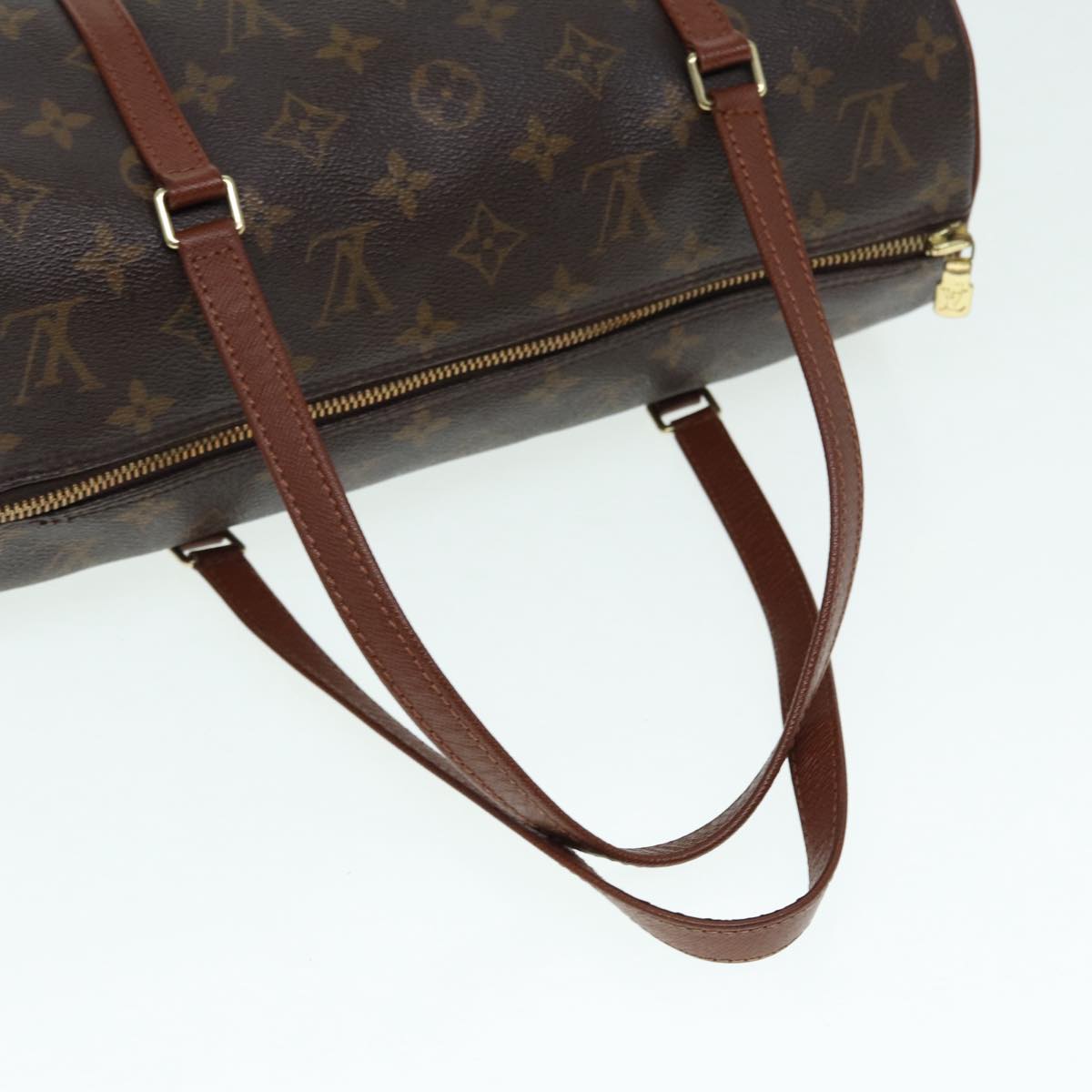 Louis Vuitton Papillon 30, Brown, Canvas, handbag