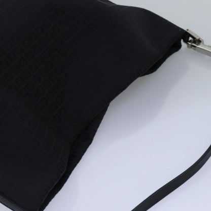 Fendi Zucchino, Black, Canvas, handbag
